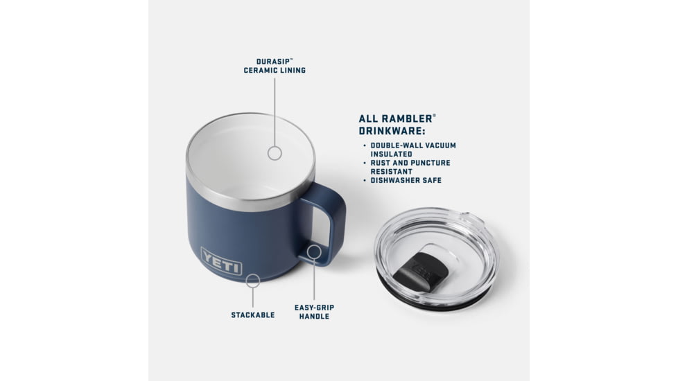 Yeti Rambler 14 oz Mug 2.0 w/MagSlider Lid