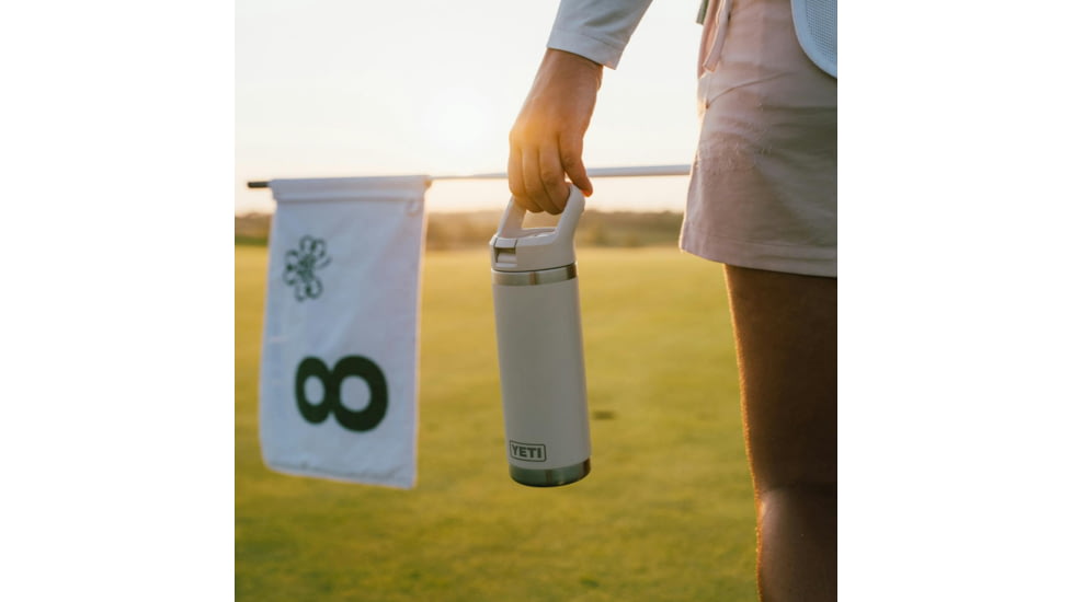 Yeti Rambler 18 oz Water Bottle w/Straw Cap