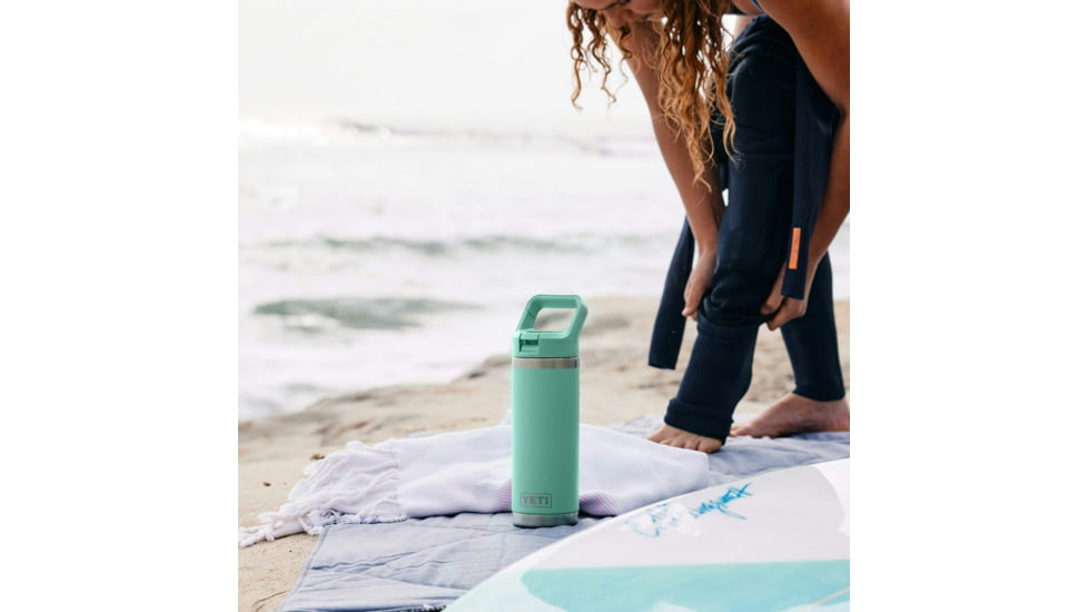 Yeti Rambler 18 oz Water Bottle w/Straw Cap