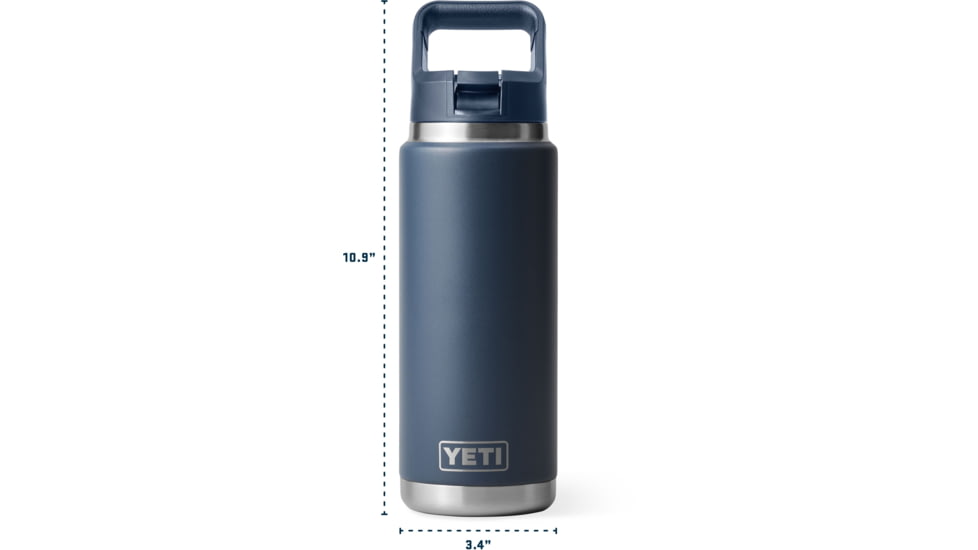 Yeti Rambler 26 oz Water Bottle w/Straw Cap