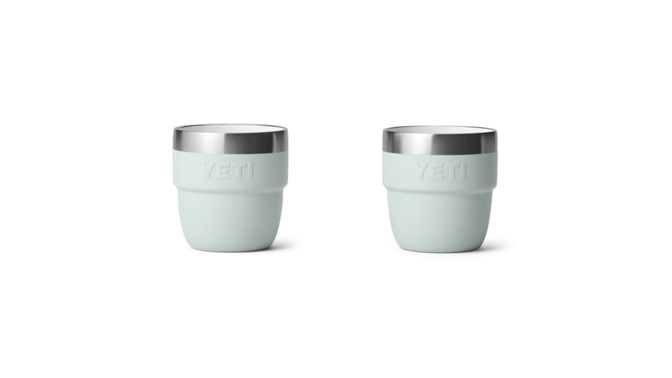 Yeti Rambler 4 oz Stackable Cups w/Durasip Ceramic Lining - 2 Pack