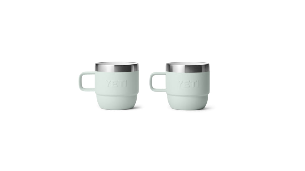 Yeti Rambler 6 oz Stackable Mugs w/Durasip Ceramic Lining - 2 Pack