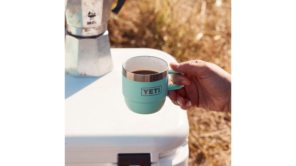 Yeti Rambler 6 oz Stackable Mugs w/Durasip Ceramic Lining - 2 Pack