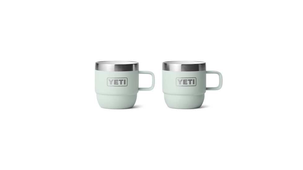 Yeti Rambler 6 oz Stackable Mugs w/Durasip Ceramic Lining - 2 Pack