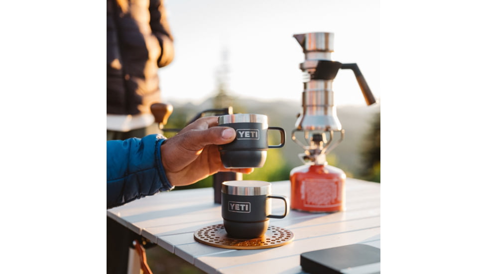 Yeti Rambler 6 oz Stackable Mugs w/Durasip Ceramic Lining