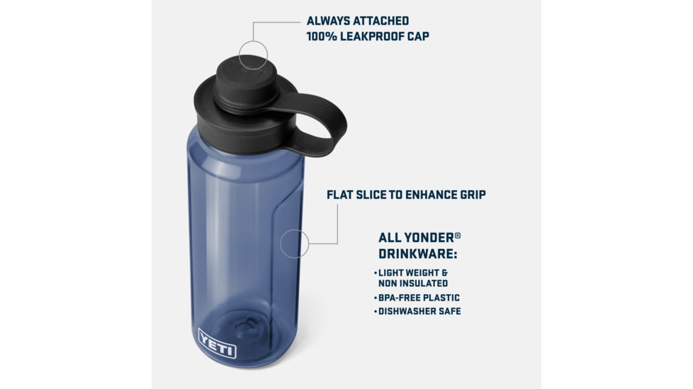 Yeti Yonder 1L/34 oz Water Bottle w/Tether Cap