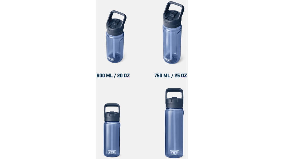 Yeti Yonder 0.75L C Straw Bottle, Navy, 21071502486
