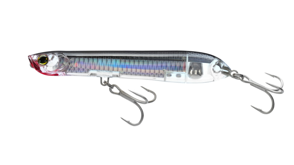 Yo-Zuri 3D INSHORE PENCIL POPPER F 135mm SILVER BLACK, R1433-C4