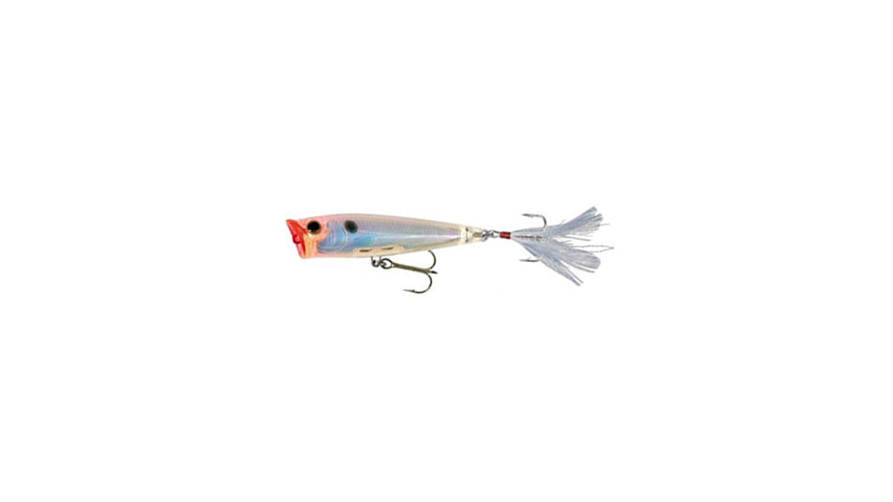 Yo-Zuri 3D Popper 1/4oz, 2-1/2 in, Clear Minnow, F687-TM