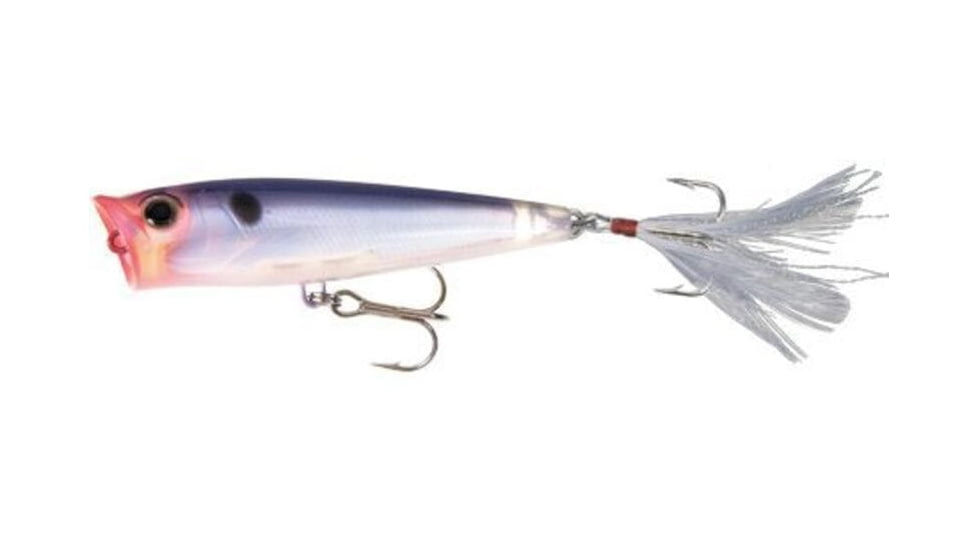 Yo-Zuri 3D Popper 1/4oz, 2-1/2 in, Nat Pearl Blue, F687-NPB