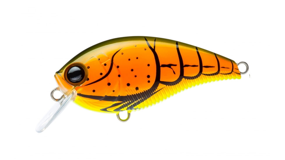 Yo-Zuri 3DB Crank 1.5 Squarebill Lure, 60mm, Burnt Orange Crawfish, R1352 BOCF