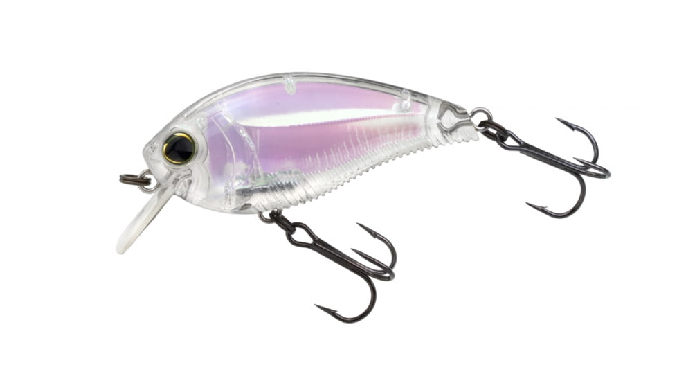 Yo-Zuri 3DB Crank 1.5 Squarebill Lure, 60mm, Clear, R1352 TM