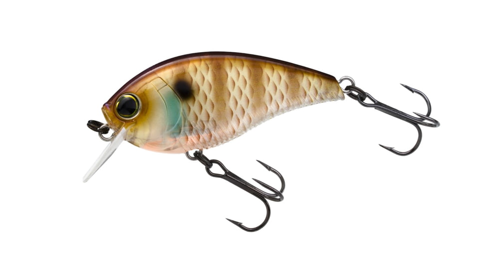 Yo-Zuri 3DB Crank 1.5 Squarebill Lure, 60mm, Natural Blue Gill, R1352 NBG