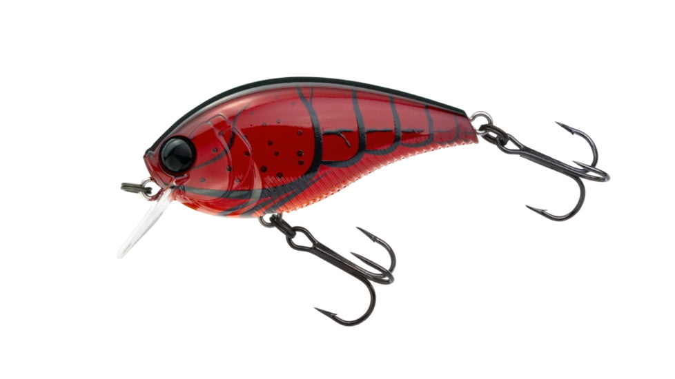 Yo-Zuri 3DB Crank 1.5 Squarebill Lure, 60mm, Red Crawfish, R1352 RCF