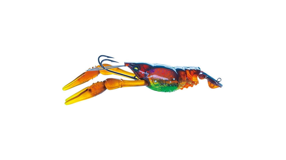 Yo-Zuri 3DB Crayfish Lure, 75mm, Prism Brown, R1109 PBR