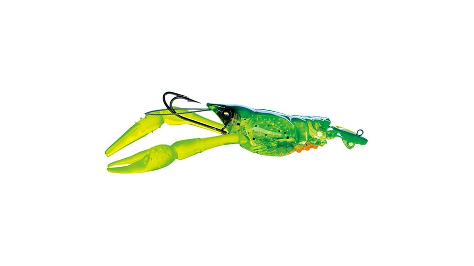 Yo-Zuri 3DB Crayfish Lure, 75mm, Prism Parrot, R1109 PPT