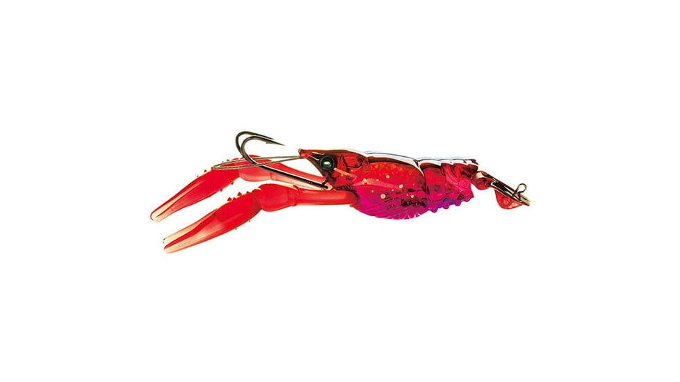 Yo-Zuri 3DB Crayfish Lure, 75mm, Prism Red, R1109 PR