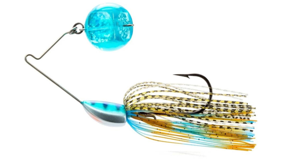 Yo-Zuri 3DB Knuckle Bait Spinnerbait, #5/0 Hook, Blue Gill, 1/2oz, R1302 BG