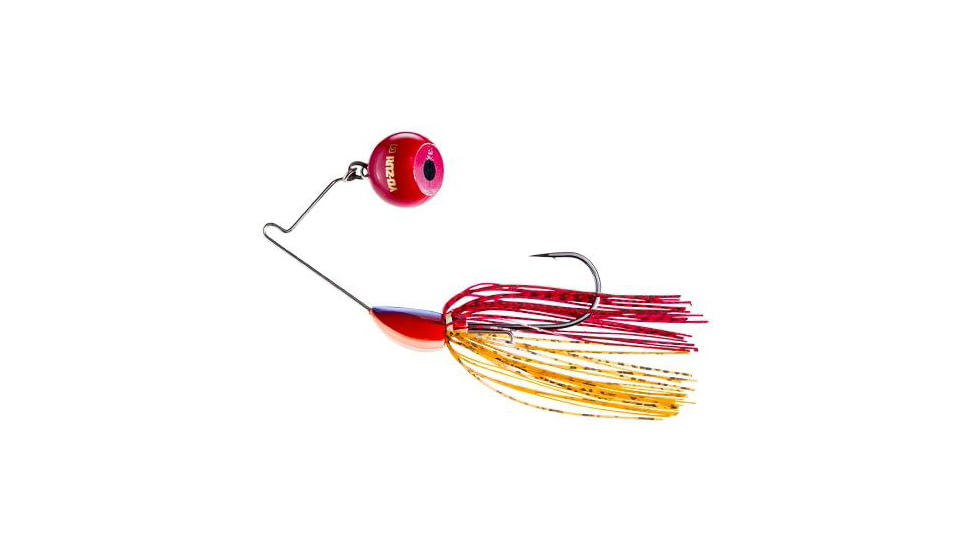 Yo-Zuri 3DB Knuckle Bait Spinnerbait, #5/0 Hook, Red Crawfish, 1/2oz, R1302 RCF