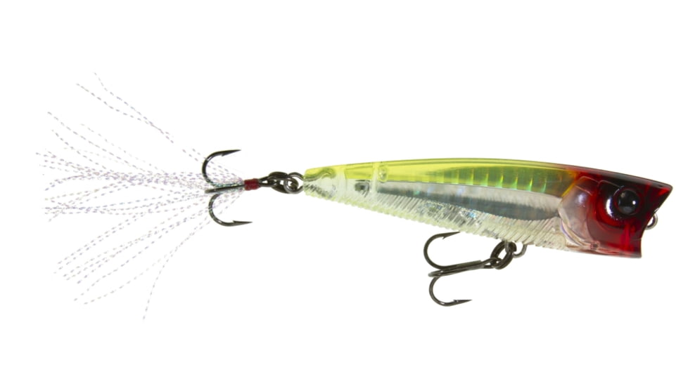 Yo-Zuri 3DB Popper Lure, 75mm, Prism Clown, R1101 PCR