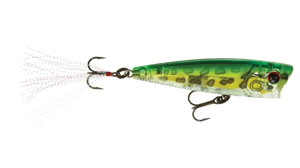 Yo-Zuri 3DB Popper Lure, 75mm, Prism Frog, R1101 PF