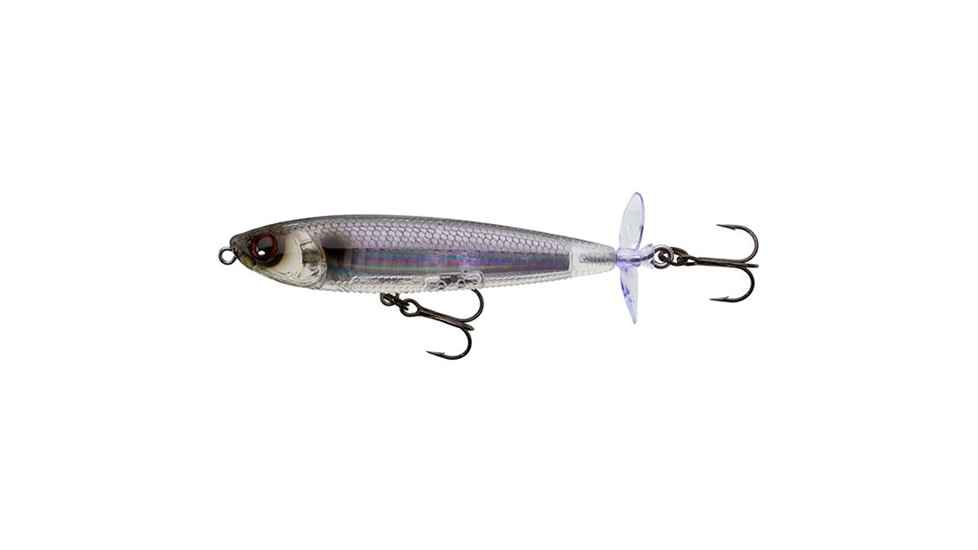 Yo-Zuri 3DB Prop Lure, 90mm, Prism Ghost Shad, R1107 PGSH