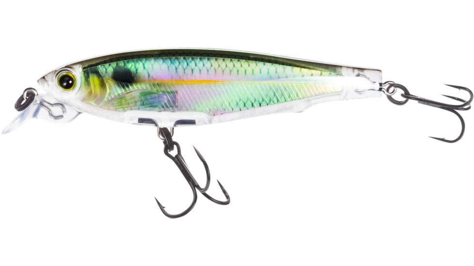 Yo-Zuri 3Dr Minnow, Suspending, 2.5ft, Real Gizzard Shad, 2-3/4in, 1/4oz, #8 Hook, R1308RGZS