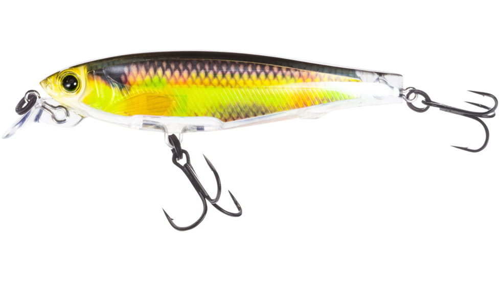 Yo-Zuri 3Dr Minnow, Suspending, 2.5ft, Real Golden Shiner, 2-3/4in, 1/4oz, #8 Hook, R1308RGSN