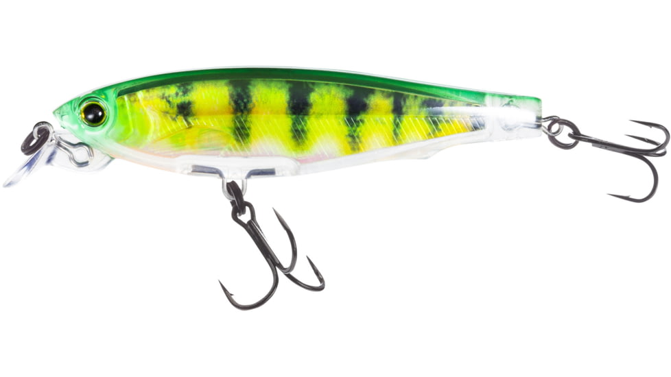Yo-Zuri 3Dr Minnow, Suspending, 2.5ft, Real Perch, 2-3/4in, 1/4oz, #8 Hook, R1308RPC
