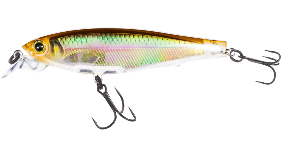 Yo-Zuri 3Dr Minnow, Suspending, 2.5ft, Real Smelt, 2-3/4in, 1/4oz, #8 Hook, R1308RSM