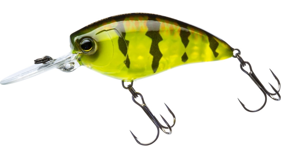 Yo-Zuri 3DR-X Crank Mid-Runner Lure, 50mm, Prism Chart Perch, R1441 PCPC
