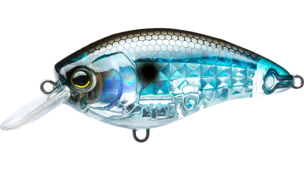 Yo-Zuri 3DR-X Crank Shallow Runner Lure, 50mm, Prism Shad, R1440 PSH