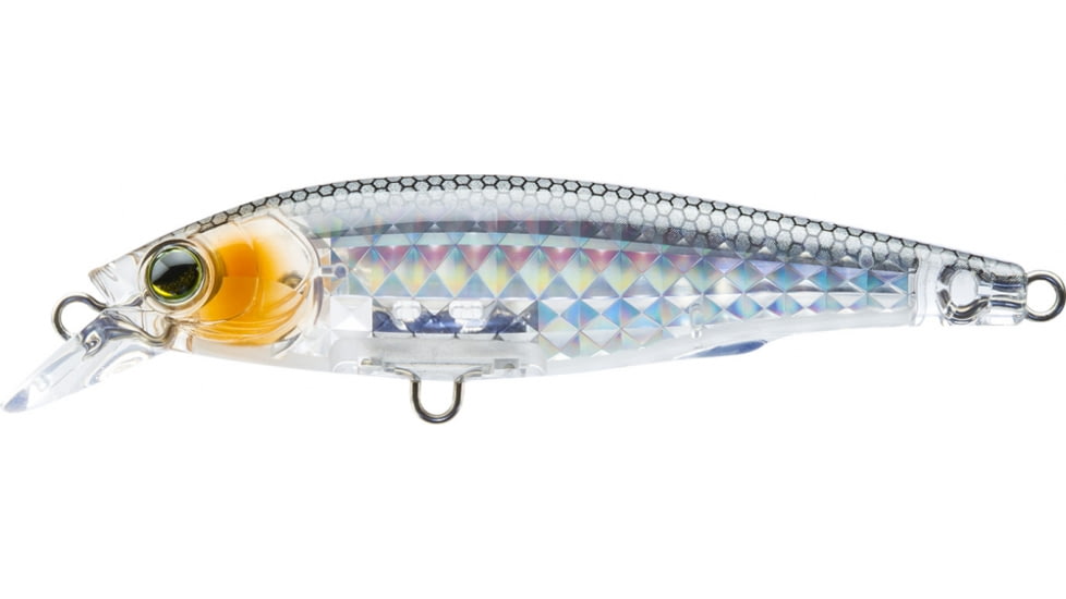 Yo-Zuri 3DR-X Jerkbait Suspending Lure, 80mm, Ghost AYU, R1437 GSAY