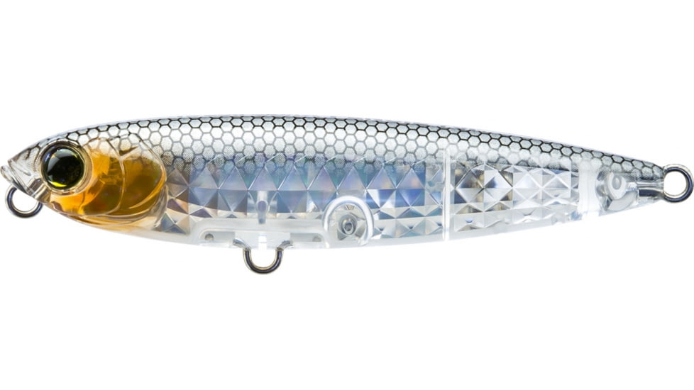 Yo-Zuri 3DR-X Pencil Lure, 75mm, Prism Ghost Shad, R1434 PGSH