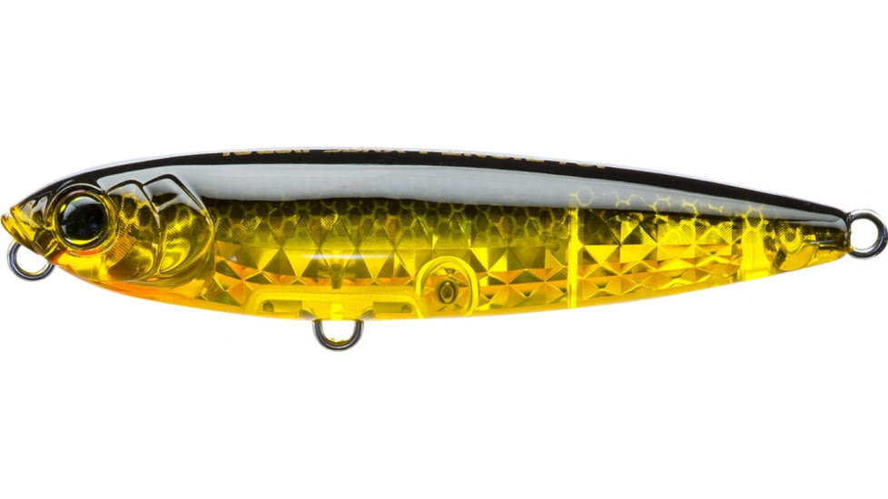 Yo-Zuri 3DR-X Pencil Lure, 75mm, Prism Gold/Black, R1434 PGBL