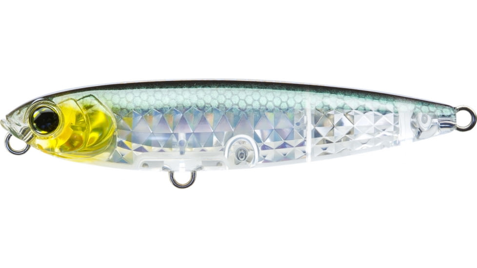 Yo-Zuri 3DR-X Pencil Lure, 75mm, Prism Silver/Black, R1434 PSBL