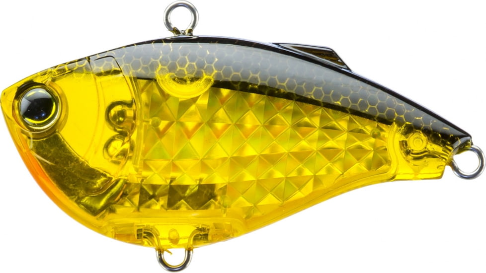 Yo-Zuri 3DR-X Vibe Sinking Lure, 60mm, Prism Gold/Black, R1439 PGBL