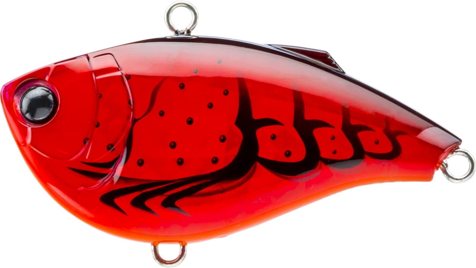 Yo-Zuri 3DR-X Vibe Sinking Lure, 60mm, Red Crawfish, R1439 RCF
