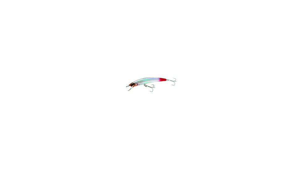 Yo-Zuri Crystal Minnow, 5 1/4in, 5/8 oz, Bleeding Ghost Shad Floating, R1125HBGS