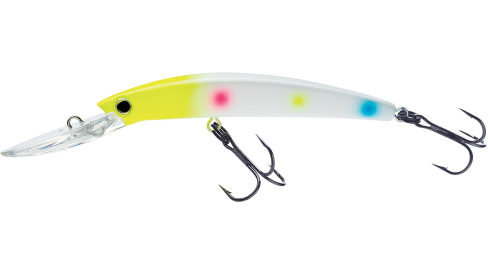 Yo-Zuri Crystal Minnow Deep Diver Walleye, Floating, Wonderbread, 5-1/4in, 7/8oz, #2 Hook, R1301WB