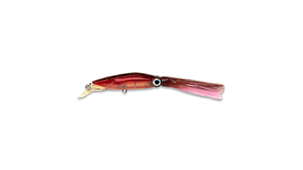 Yo-Zuri Hydro Squirt Lures, Red/Brown, 1-3/8 oz, 6 in, F176-TMRB