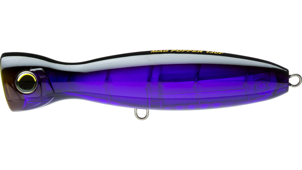 Yo-Zuri Mag Popper F 130mm, 5-1/4in, Black Purple, R1370-BP