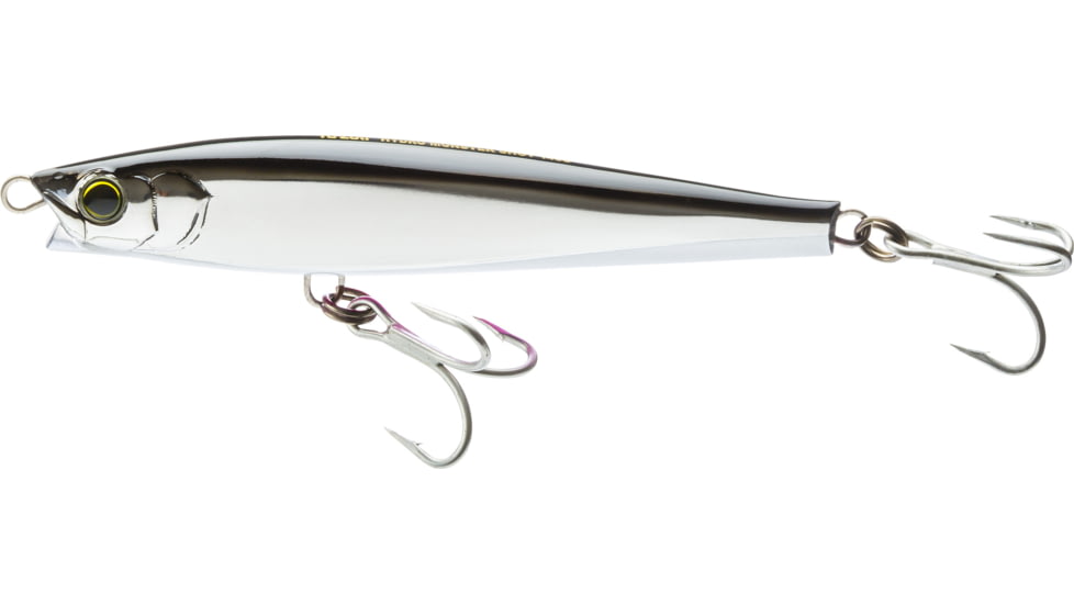 Yo-Zuri R1480 CSBL Hydro Monster Shot S 140Mm 5-1/2in, Black Silver, R1480-CSBL