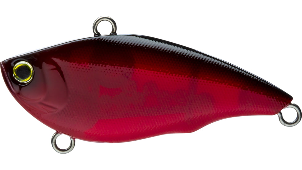 Yo-Zuri RattlN Vibe 75mm, Red Black, 3in, R1356-RBL