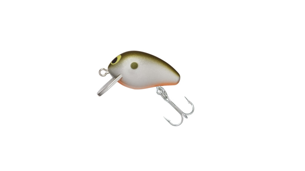Yo-Zuri Snap Beans Sinking Crankbait 1/16oz, 1in, 1-2 Feet, 12 Hooks, Tennessee Shad, R1217TSH