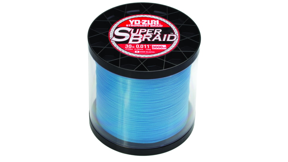 Yo-Zuri SuperBraid Line 30lb 3000yd Blue, YZ SB 30LB BL 3000YD