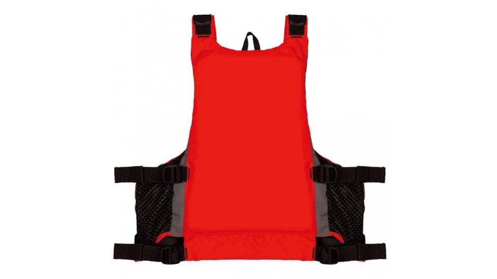 Yukon Charlie's Base Paddle Lightweight Life Vest, Deep Red, Universal, 13004-15-A-DR