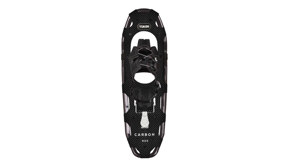 Yukon Carbon SPIN Series Snowshoe 8" x 25" - Black/Carbon - 200lbs Weight Capacity 74052