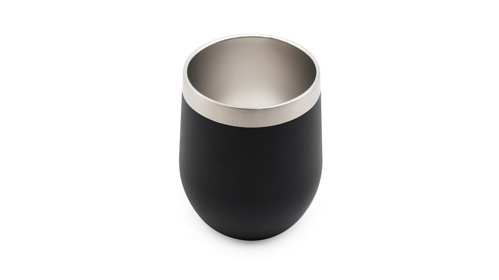 Yukon Outfitters 10oz Wine Tumbler, Black, YOWT10BLK
