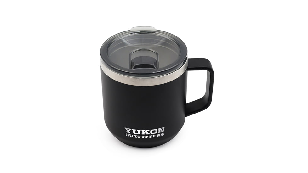 Yukon Outfitters 16oz Coffee Mug, Black, YOMG16BLK